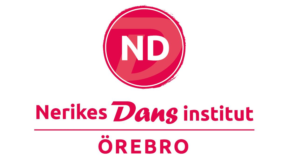 Logotyp för Nerikes dansinstitut.