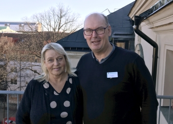 Eva-Lott Gärskog och Åke Johansson